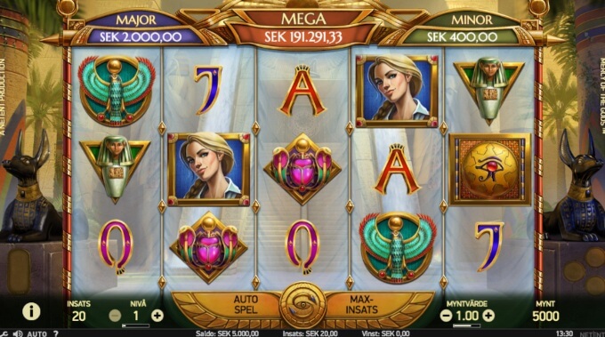 Mercy of the Gods Slot Bonus Game