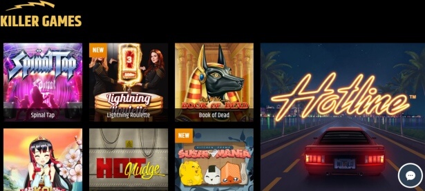 Metal Casino Utbud