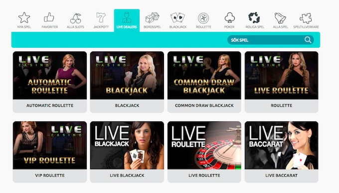 Miami Dice live casino