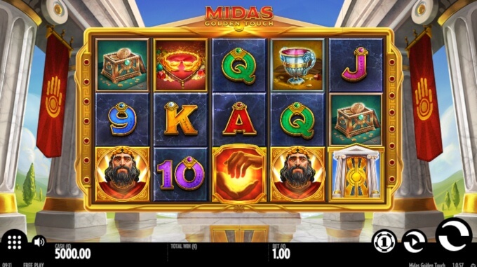 Midas Golden Touch Bonus Slot