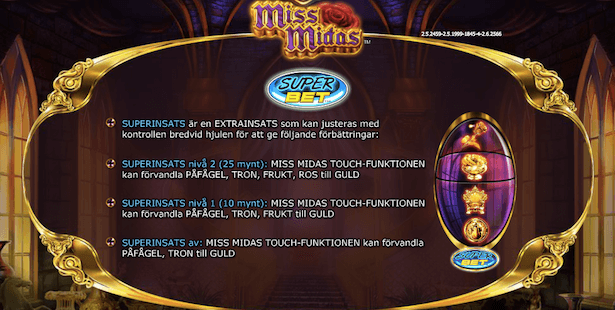 Miss Midas Bonus