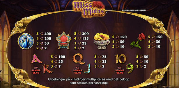 Miss Midas Bonus