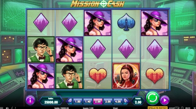 Mission Cash Slot Bonus Game