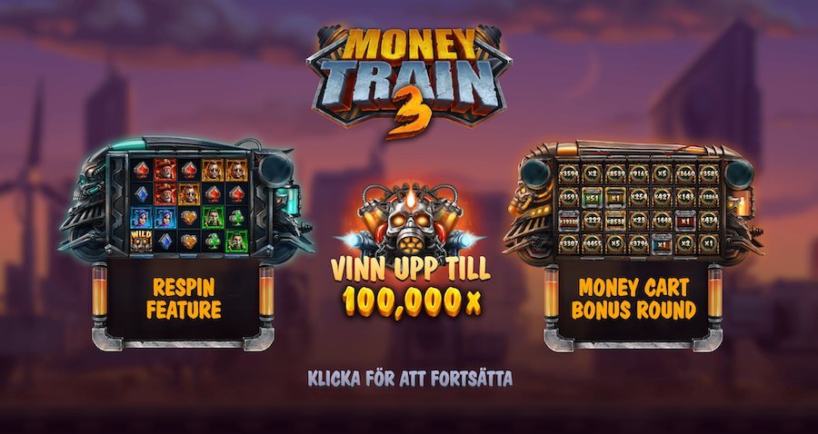 Money Train 3 bonusfunktioner