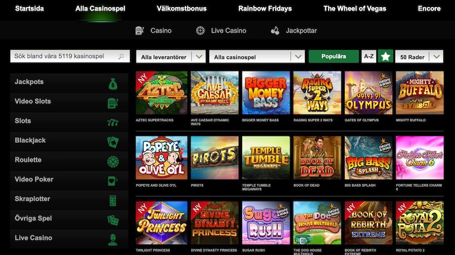 Mr Vegas spel
