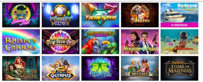 MrPlay Casino spelutbud