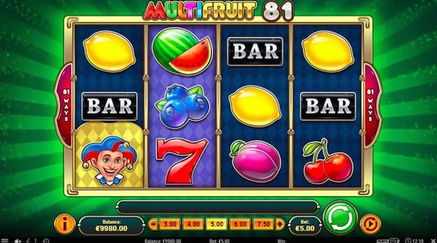 Multifruit 81 Slot