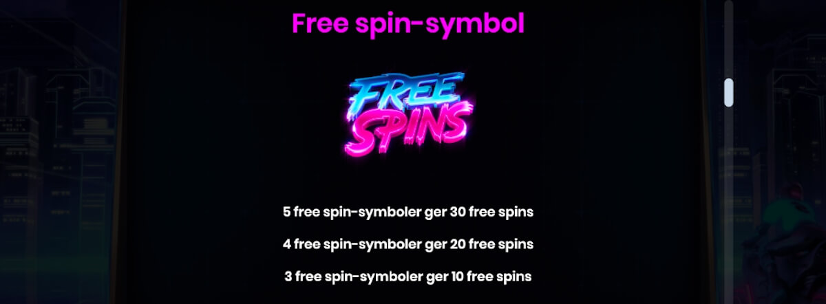 Neon Rush Free Spins