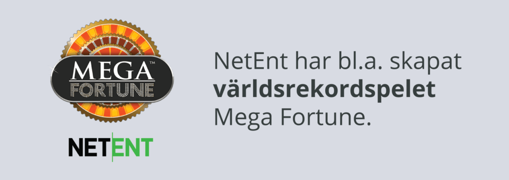 NetEnt har skapat Mega Fortune Jackpot Slot