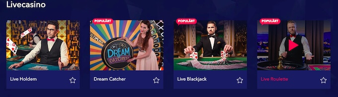 Nightrush live casino