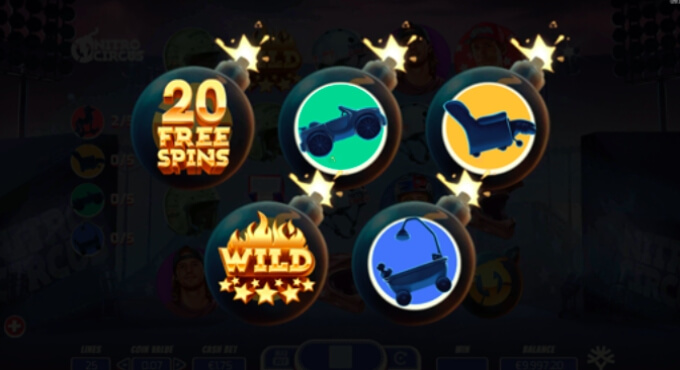 Nitro Circis Slot Free Spins