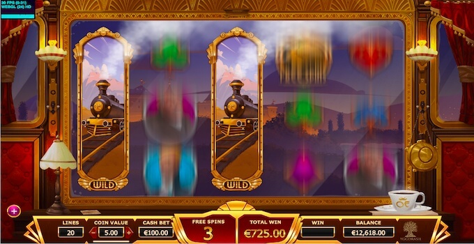 Orient Express Free Spins