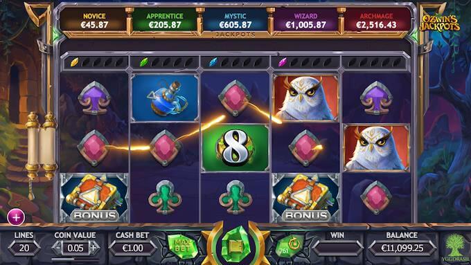 Ozwin Jackpots slot