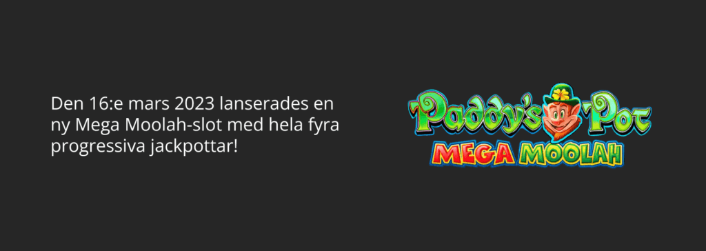 Paddy's Pot Mega Moolah slot