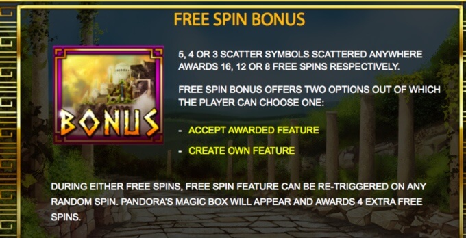 Magic of Pandora Bonus