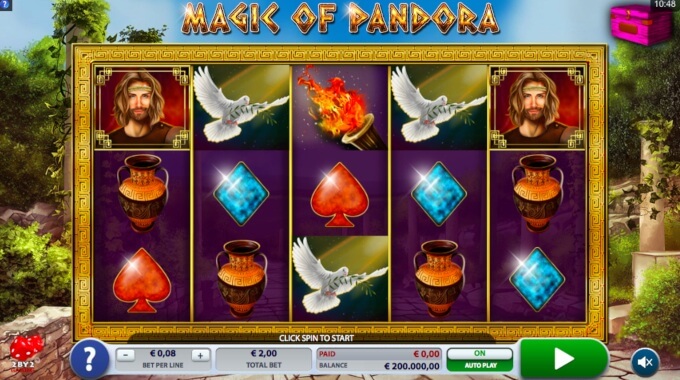 Magic of Pandora Free Spins