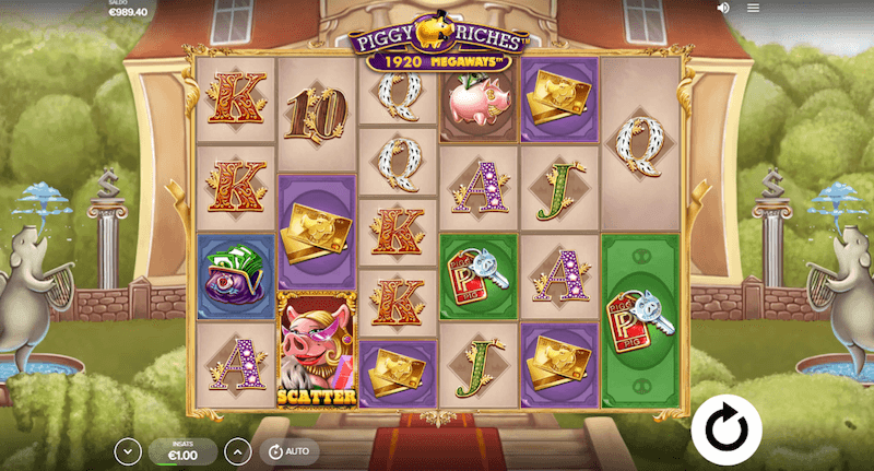Piggy Riches Megaways slot.