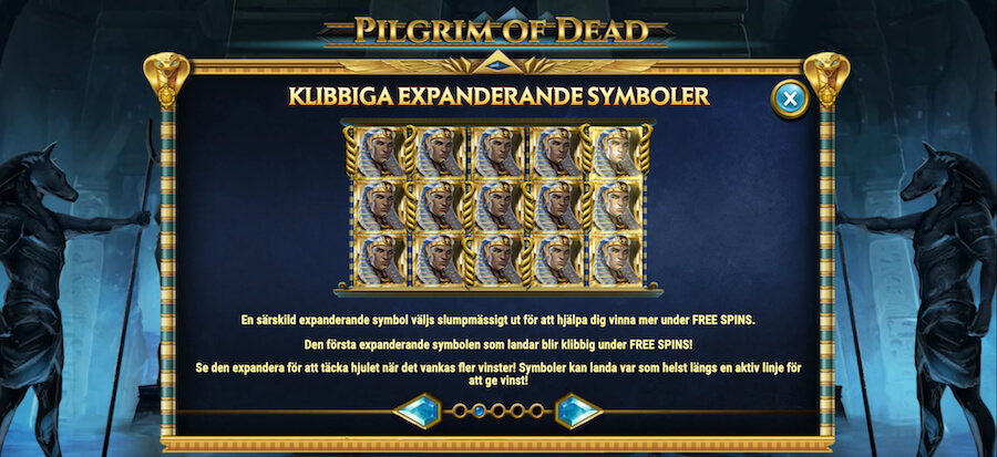 Pilgrim of Dead expanderande symboler