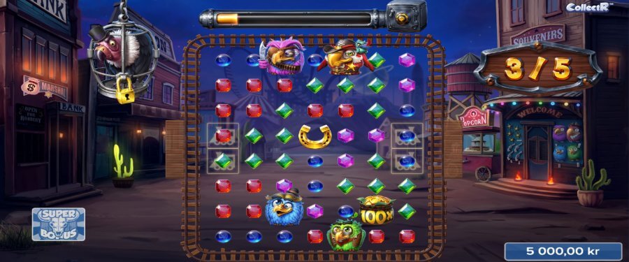 Super Bonus läget i Pirots 3
