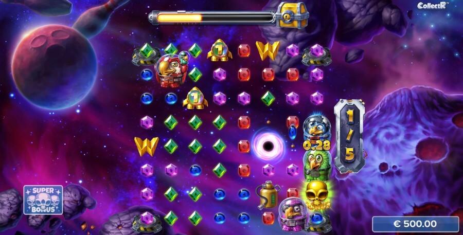 Super free spins-läget
