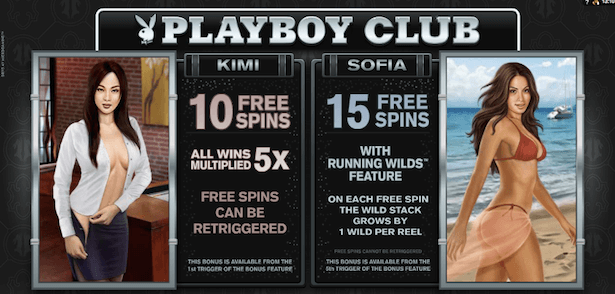 Playboy Online Slot Bonus