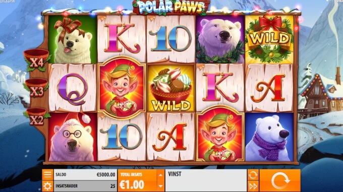 Polar Paws Slot Bonus Game