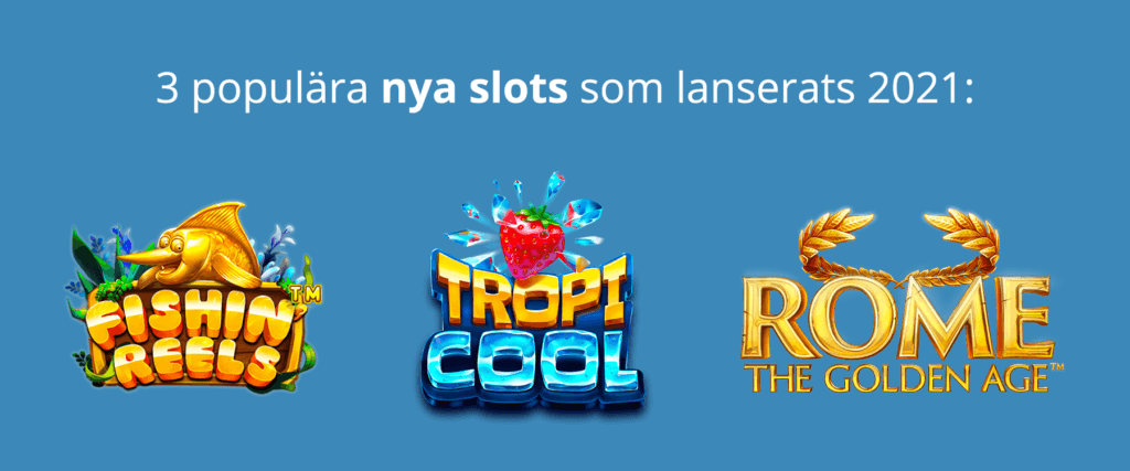 Populära nya slots 2021