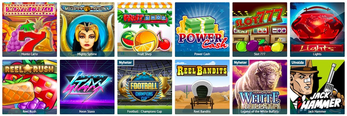 PrmieSlots Casino spel