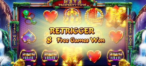 Prosperity Twin Slot Vinst