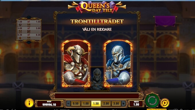 Queens Day Tilt slot riddare