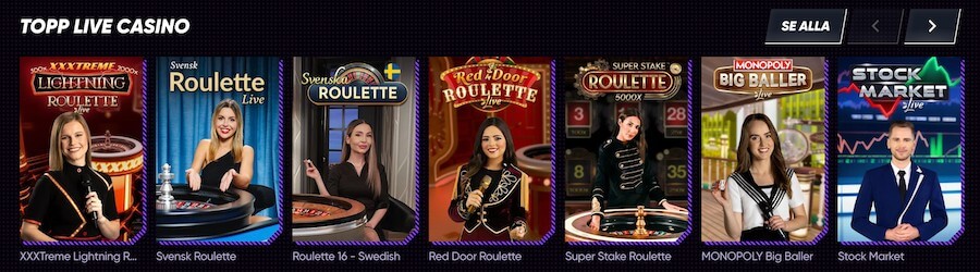 QuickCasino live casino