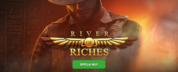 River of Riches är en äventyrsslot från Rabcat.