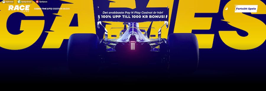 Race Casino Bonus