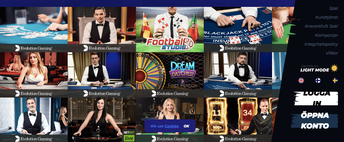 Race Casino Live
