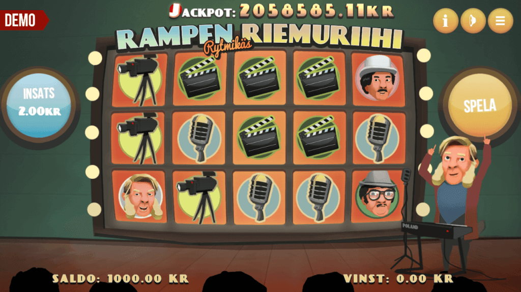 Rampen Rytmikäs Riemurhiihi Slot. 