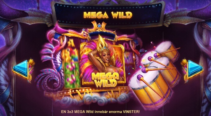 Rio Stars Slot Bonus Mega Wild