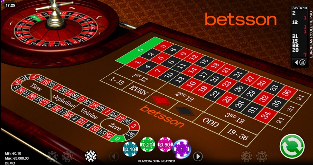 RNG Virtuell Roulette