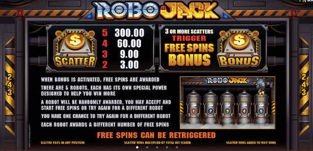 Robo Jack Bonus