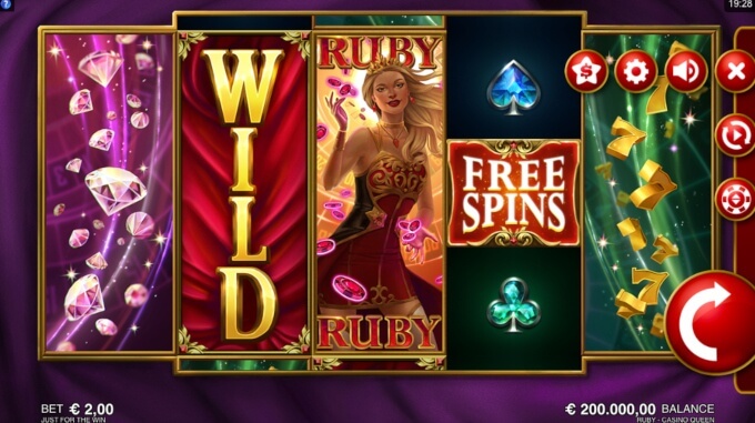 Ruby Casino Queen Slot Bonus