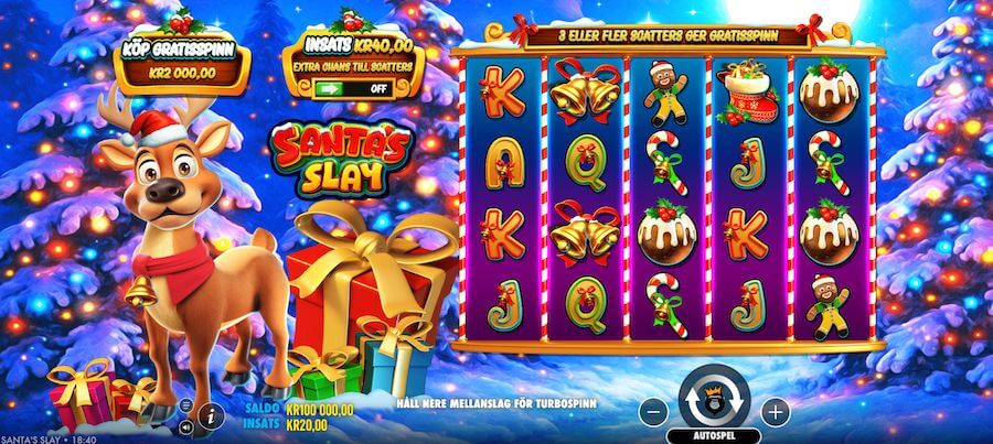 Santa's Slays symboler