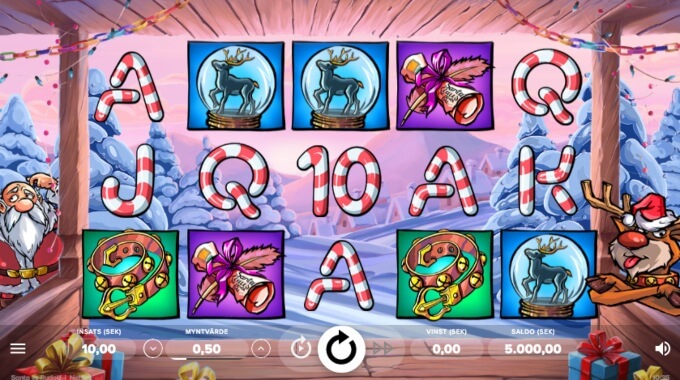 Santa vs Rudolf Slot Bonus Game