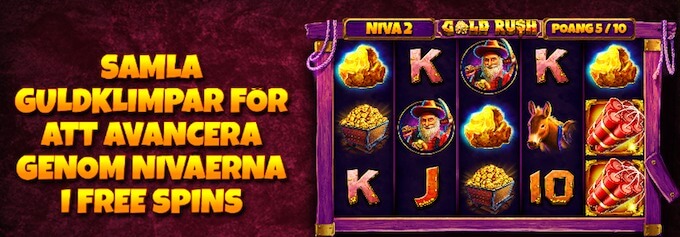 Gold Rush free spins