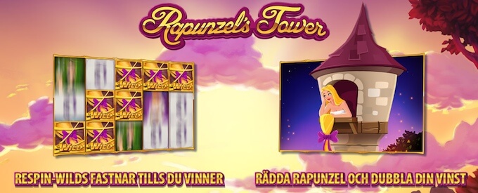 Rapunzel's Tower bonusfunktioner