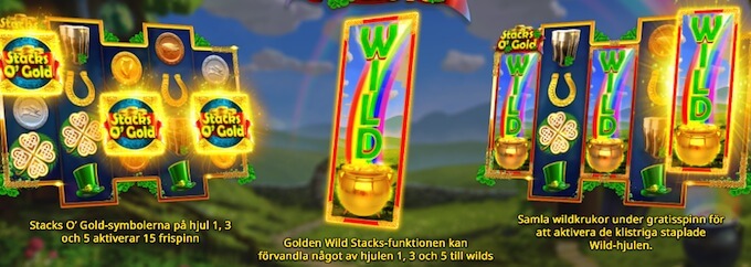 Stacks O' Gold slot free spins