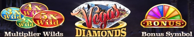 Vegas Diamonds bonusfunktioner