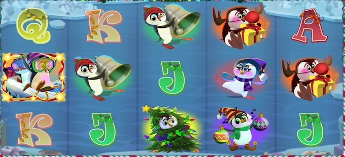 Holly Jolly Penguins symboler
