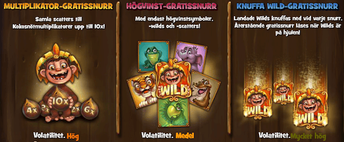 Jungle Trouble free spins