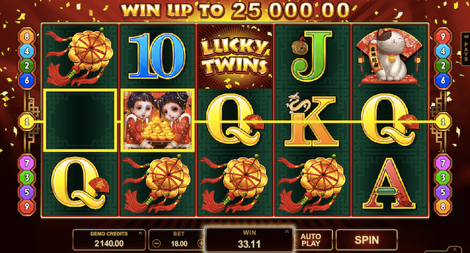 Lucky Twins spelplan