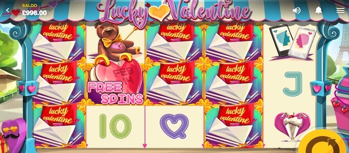 Lucky Valentine symboler