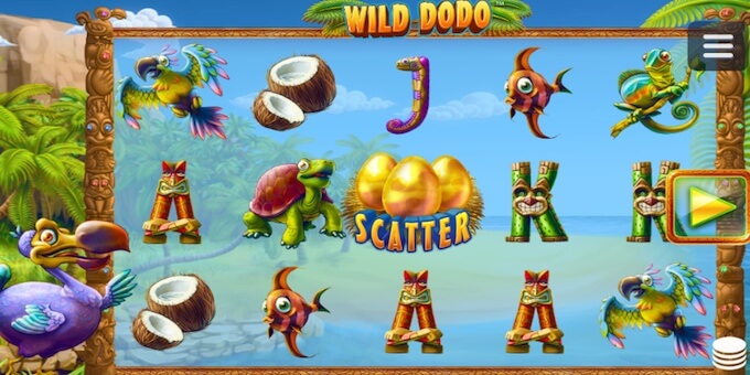 Wild Dodo spelplan